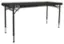 Front. Grundorf - Adjustable Table - Black.