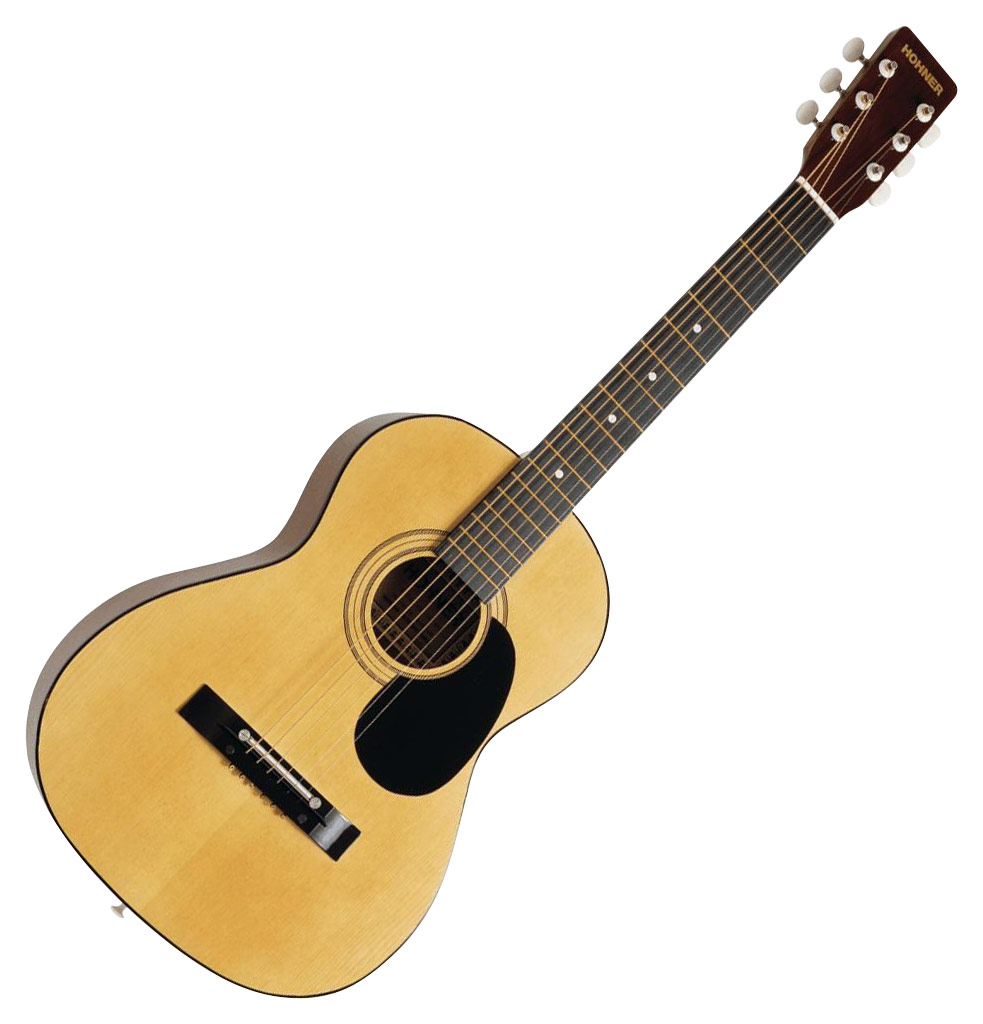 is er Kroniek Verdikken Best Buy: Hohner 6-String 3/4-Size Acoustic Guitar Natural HW-03