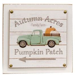 BreeBe - *Autumn Acres Pumpkin Patch Layered Box Sign - Multicolor