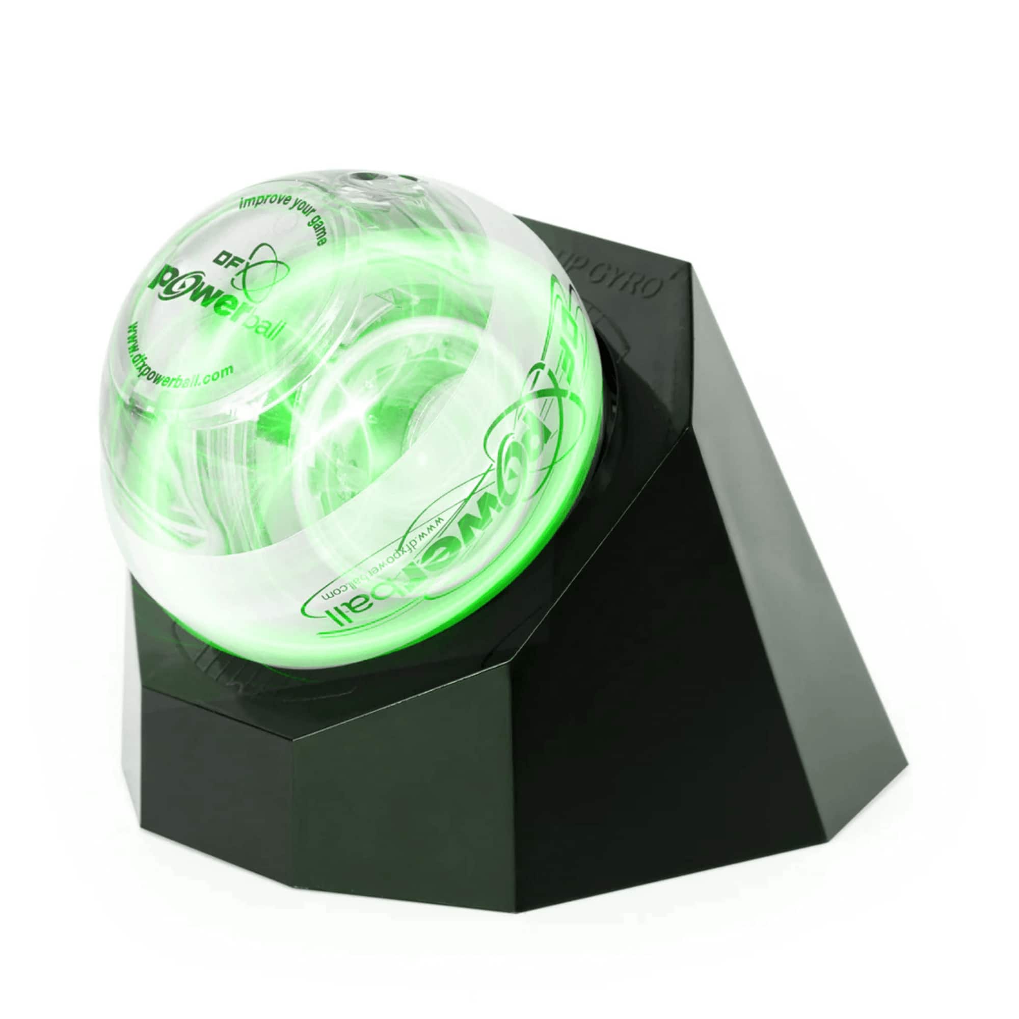 DFX Powerball - Powerball Platinum Edition Resistance Trainer with Powerdock - Green