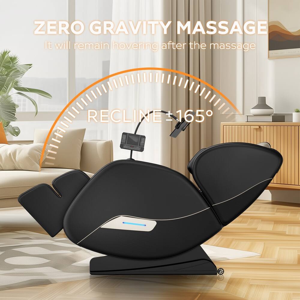 ZERO GRAVITY MASSAGE  
It will remain hovering after the massage  

RECLINE +165°