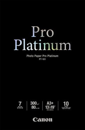 Canon - PT-101 Pro Platinum Glossy Photo 13" x 19" 10-count Paper - white
