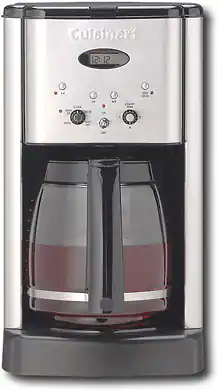 Front. Cuisinart - Brew Central Brewer - Black/Silver.