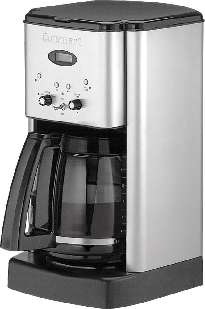 Left. Cuisinart - Brew Central Brewer - Black/Silver.