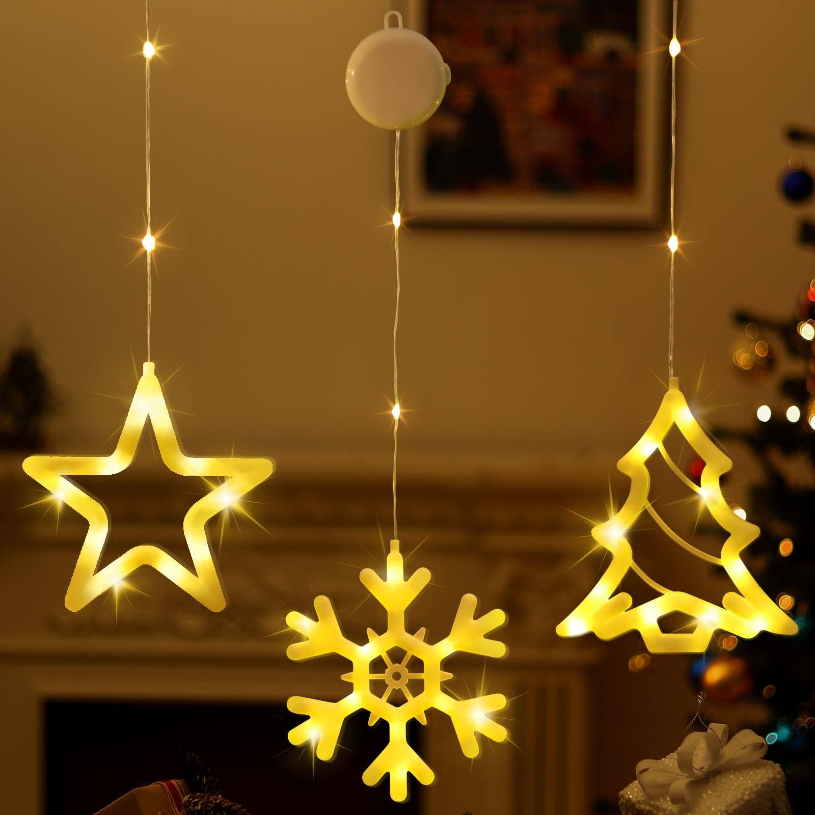 Star & Xmas Tree & Snowflake