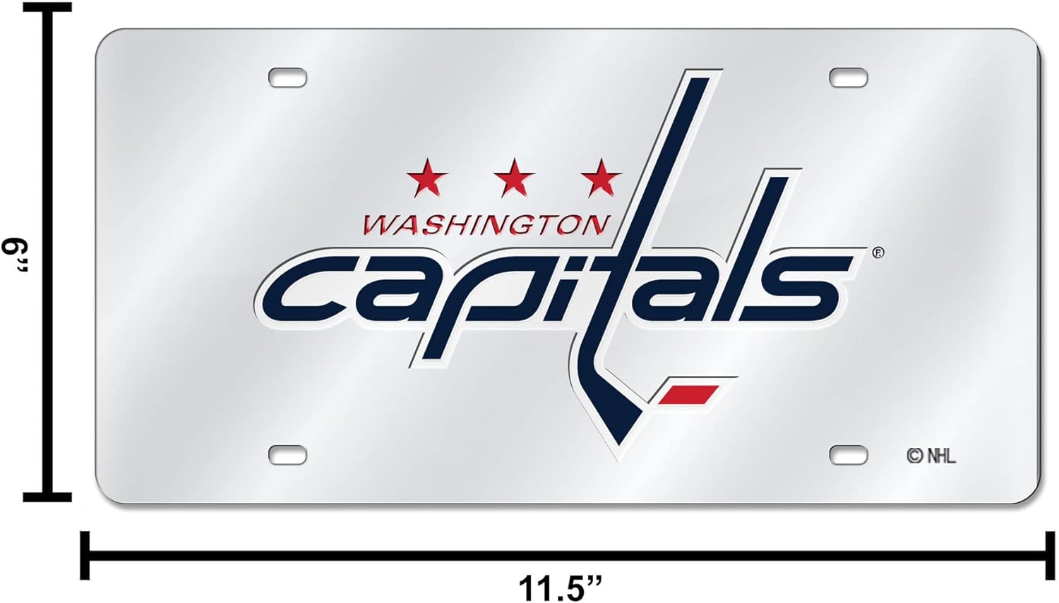 WASHINGTON  
CAPITALS  

6" x 11.5"  

NHL
