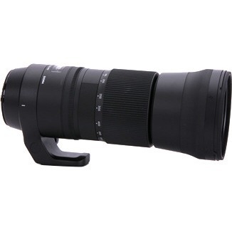 Angle View: Sigma - 150-600mm f/5-6.3 Sports DG OS HSM Contemporary Hyper-Telephoto Lens for Most Nikon SLR Cameras - Black