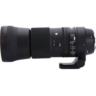 Left. Sigma - 150-600mm f/5-6.3 Sports DG OS HSM Contemporary Hyper-Telephoto Lens for Most Nikon SLR Cameras - Black.