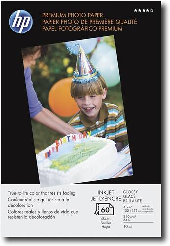 HP - 60-Pack 4" x 6" Glossy Photo Paper-Front_Standard 