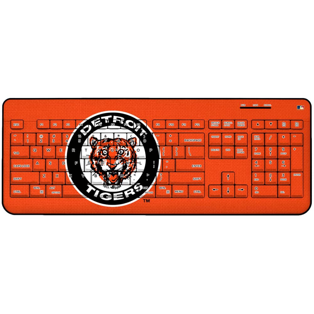 Photos - Keyboard Solid Design Keyscaper - Detroit Tigers 1961-1963 Cooperstown  Wireless  - Multicolor 3540802 