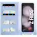 Alt View 13. SaharaCase - ZeroDamage Ultra Strong+ Tempered Glass + Film Screen Protector for Samsung Galaxy Z Flip5 (2-Pack) - Clear.