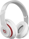 Angle Zoom. Beats by Dr. Dre - Geek Squad Certified Refurbished Beats Studio Wireless On-Ear Headphones - White.