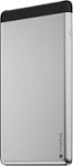 Front. mophie - powerstation 8x Portable Charger - Silver Aluminum.