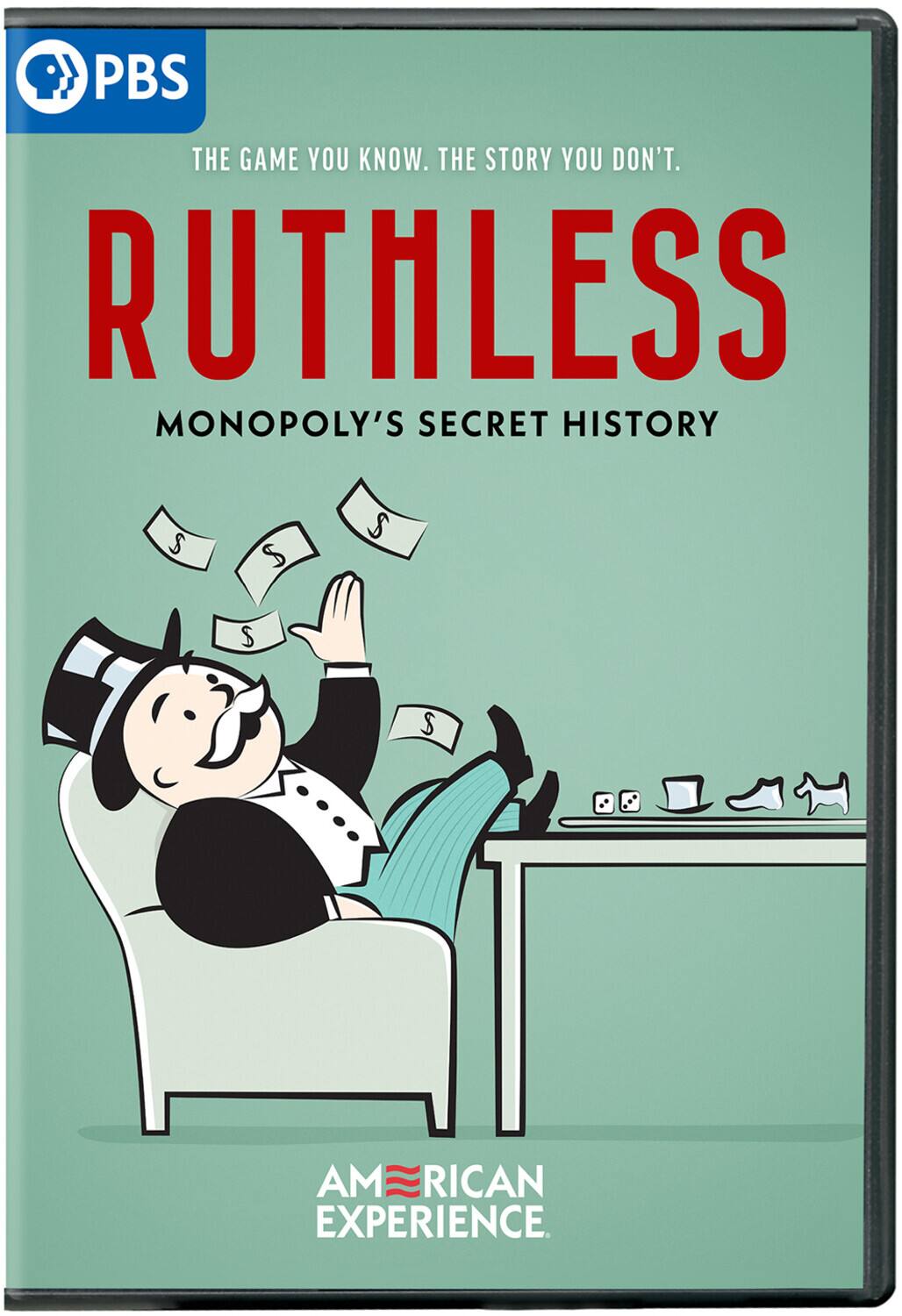 Front. American Experience: Ruthless: Monopoly's Secret History   - DVD.