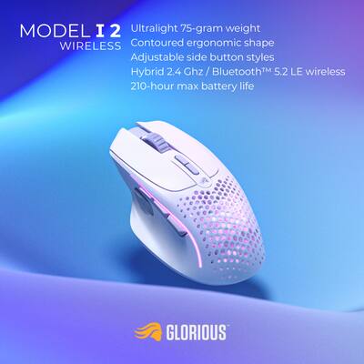 Glorious Model I 2 Ultra Lightweight Wireless Optical Gaming Mouse Glorious Model I 2 Ultra Lightweight Wireless Optical Gaming Mouse