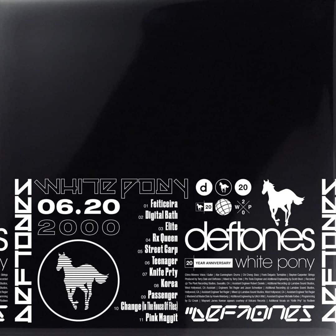 Front. White Pony [20th Anniversary Deluxe Edition] [LP].