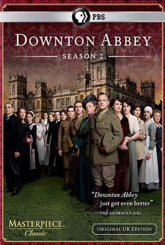 Front. Downton Abbey: Season 2 (Masterpiece)   - DVD.