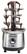 Angle. Nostalgia - Nostalgia CFF1000 2-Pound Stainless Steel Cascading Fondue Fountain - Stainless Steel.