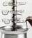 Alt View 12. Nostalgia - Nostalgia CFF1000 2-Pound Stainless Steel Cascading Fondue Fountain - Stainless Steel.