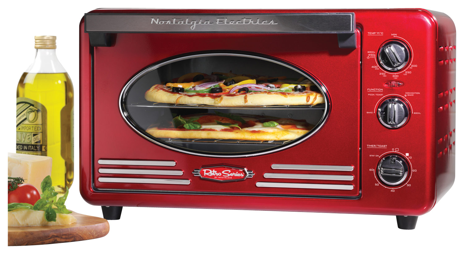 red toaster oven hamilton beach