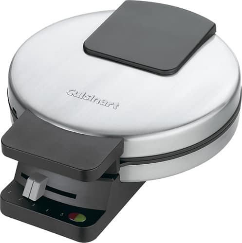 Cuisinart - Waffle Maker - Silver - Angle