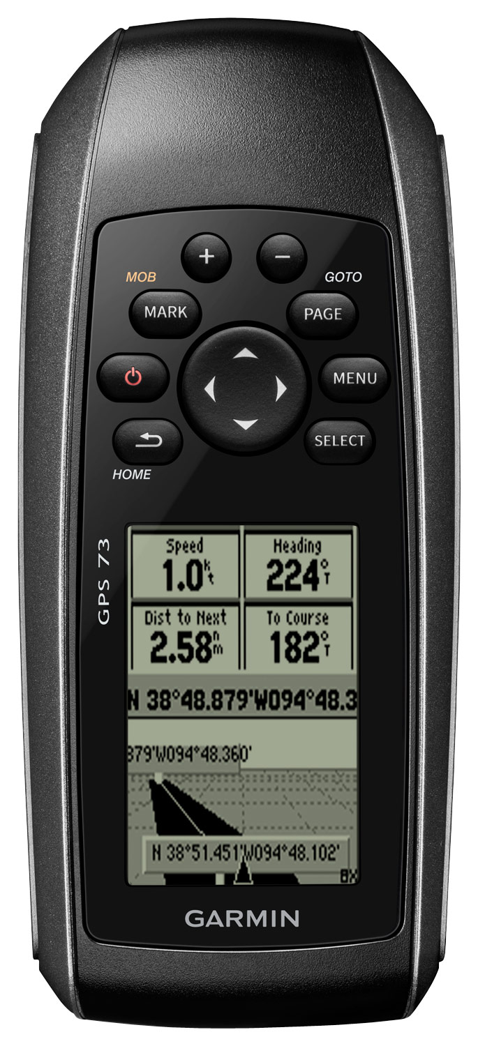 Garmin GPS 73 Outdoor Marine GPS Receiver With 2.6" Display 010-01504-00 
