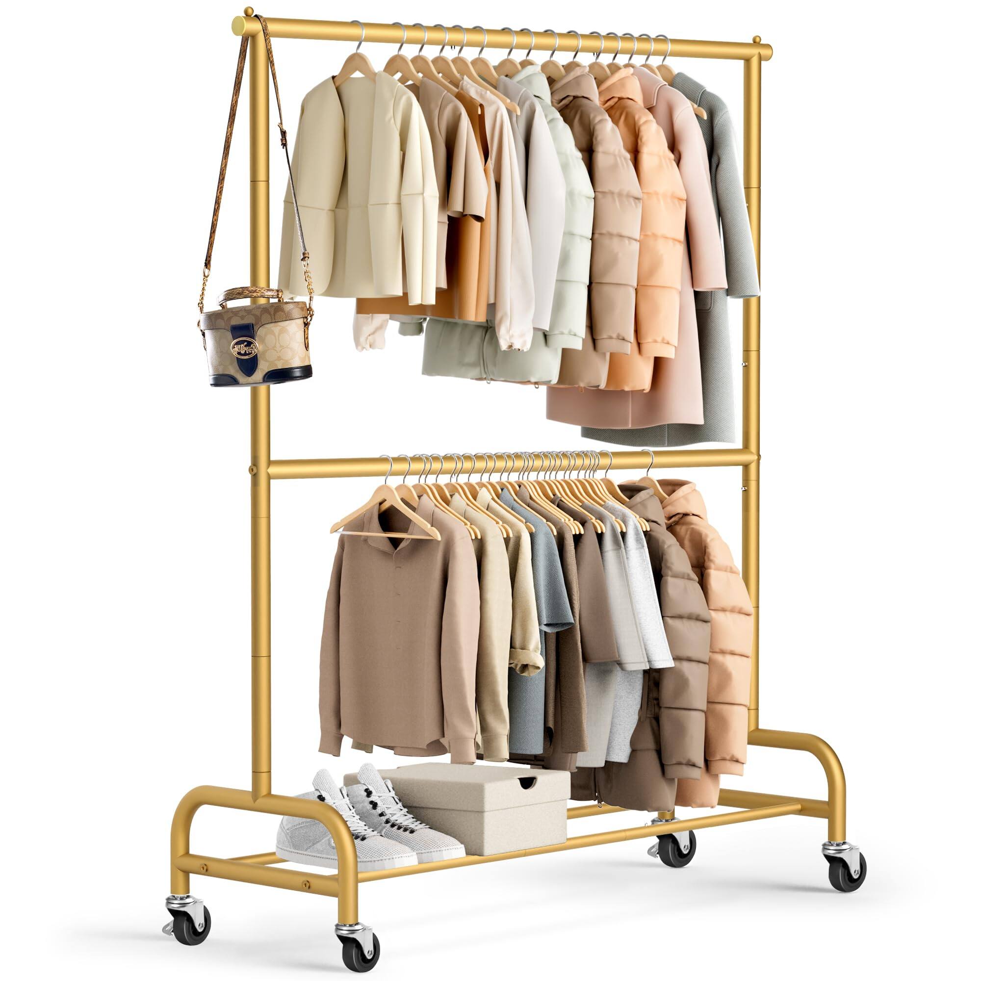 Cedar Assembly Heavy Duty Clothing Racks For Hanging Clothes Rack ...