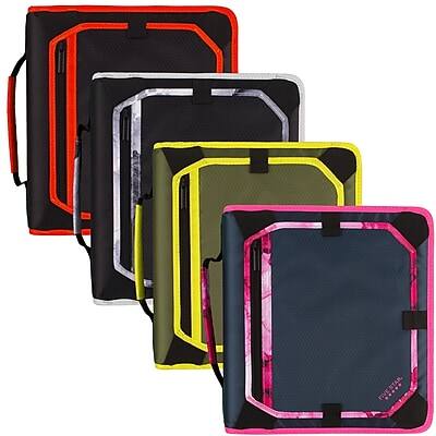 Alt View 1. Five Star - 2" 3-Ring Zipper Binders, D-Ring - Assorted Colors.