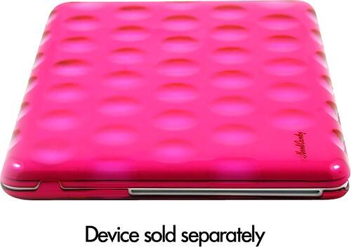 Alt View Standard 1. Hard Candy Cases - Bubble Shell Laptop Case for 13" Apple® MacBook® Pro - Pink.