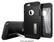 Front. Spigen - Perfect Armor Case for Apple® iPhone® 6 and 6s - Black.