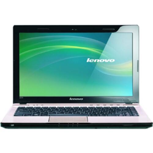 Front Standard. Lenovo - 13.3" IdeaPad Notebook - 4 GB Memory - 320 GB Hard Drive - Black.