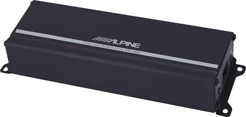 Alpine Power Pack W Class D Bridgeable Multichannel Amplifier With High Pass Filter Alpine Power Pack W Class D Bridgeable Multichannel Amplifier With High Pass Filter