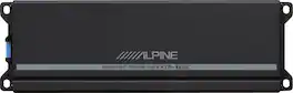 Alpine - Power Pack 180W Class D Bridgeable Multichannel Amplifier with High-Pass Filter - Black