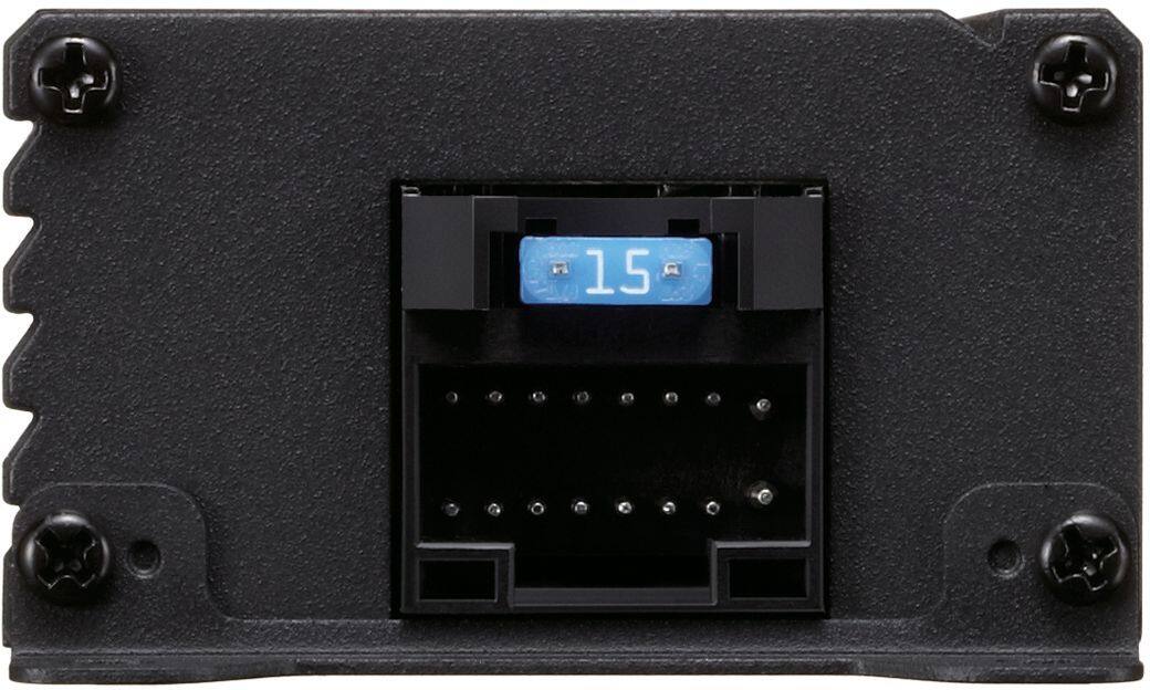 Alt View 14. Alpine - Power Pack 180W Class D Bridgeable Multichannel Amplifier with High-Pass Filter - Black.