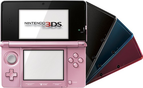 Dominerende Bygger kæmpe Best Buy: Nintendo 3DS Pearl Pink CTRSPAAA