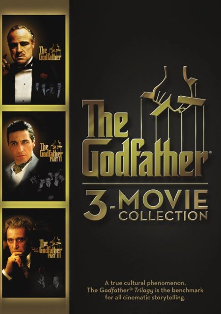 Front Standard. The Godfather 3-Movie Collection [3 Discs] [DVD].