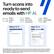 Turn scans into ready-to-send emails with HP AI.
Smart subject lines
Instant document summaries
Easily searchable files
Before HP AI
After HP AI
Scan to email: Available on select multifunction printers with a control panel. Check your printer for setup instructions. HP AI features are currently available in U.S. English only and require a U.S. location for printer setup. Availability of features varies by supported printers. Requires eligible HP AI-enabled printer and the HP app/HP Easy Start. Internet access required and must be purchased separately. Wireless operations are compatible with 2.4GHz and 5.0GHz operations only. Learn more at hp.com/go/mobileprinting. To learn more about HP AI features and capabilities, visit hp.com/HP.AI.