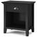 Angle. Simpli Home - Acadian Bedside Table - Black.