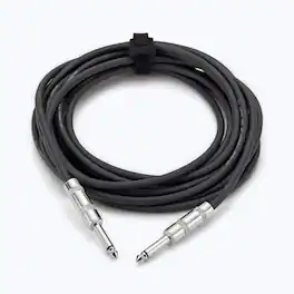 On Stage Stands - On-Stage IC-20 Instrument Cable (QTR-QTR, 20') - Black