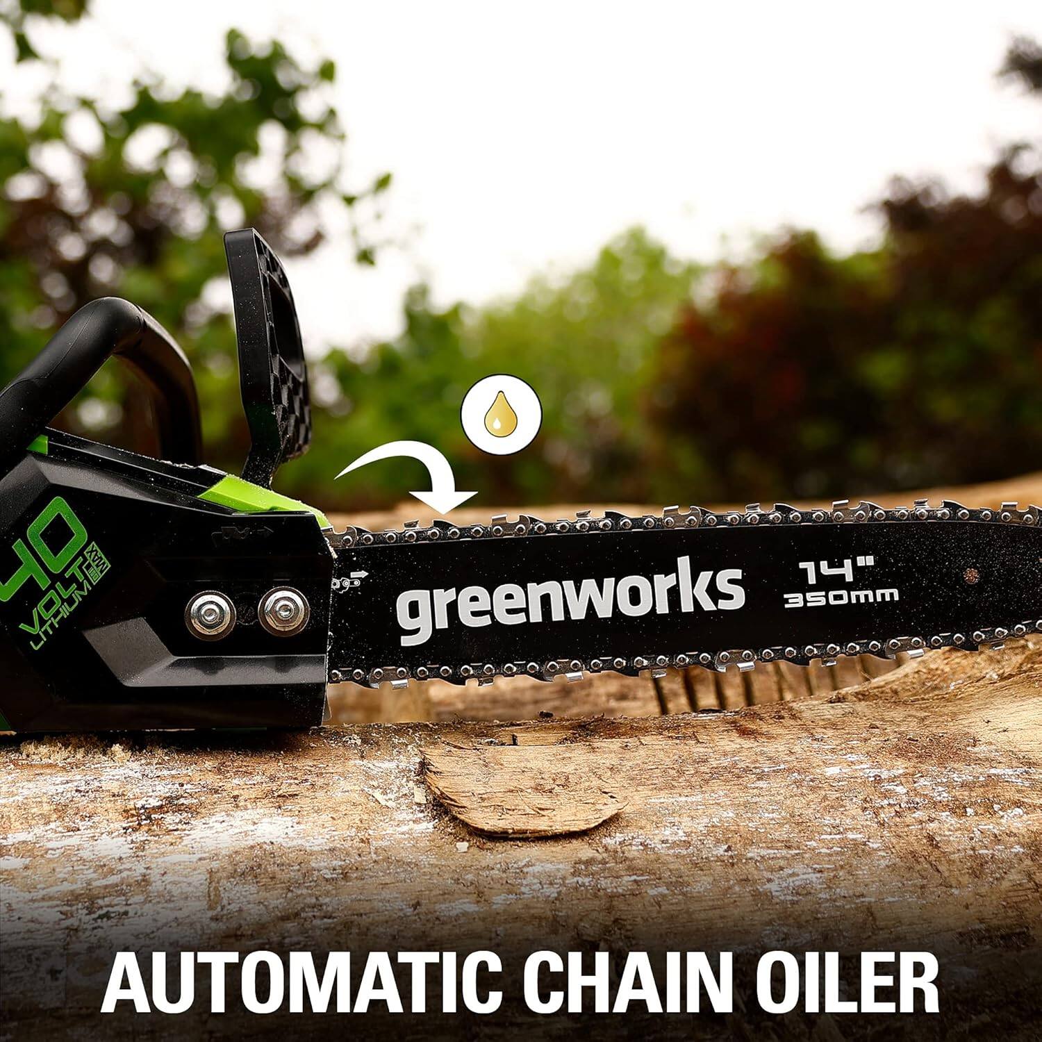 YALTEE 14" Greenworks 350mm Automatic Chain Oiler

Automatic Chain Oiler