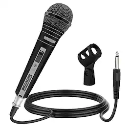 5 CORE - XLR Microphone Dynamic Mic Karaoke Singing Studio Mics Handheld -PM 757