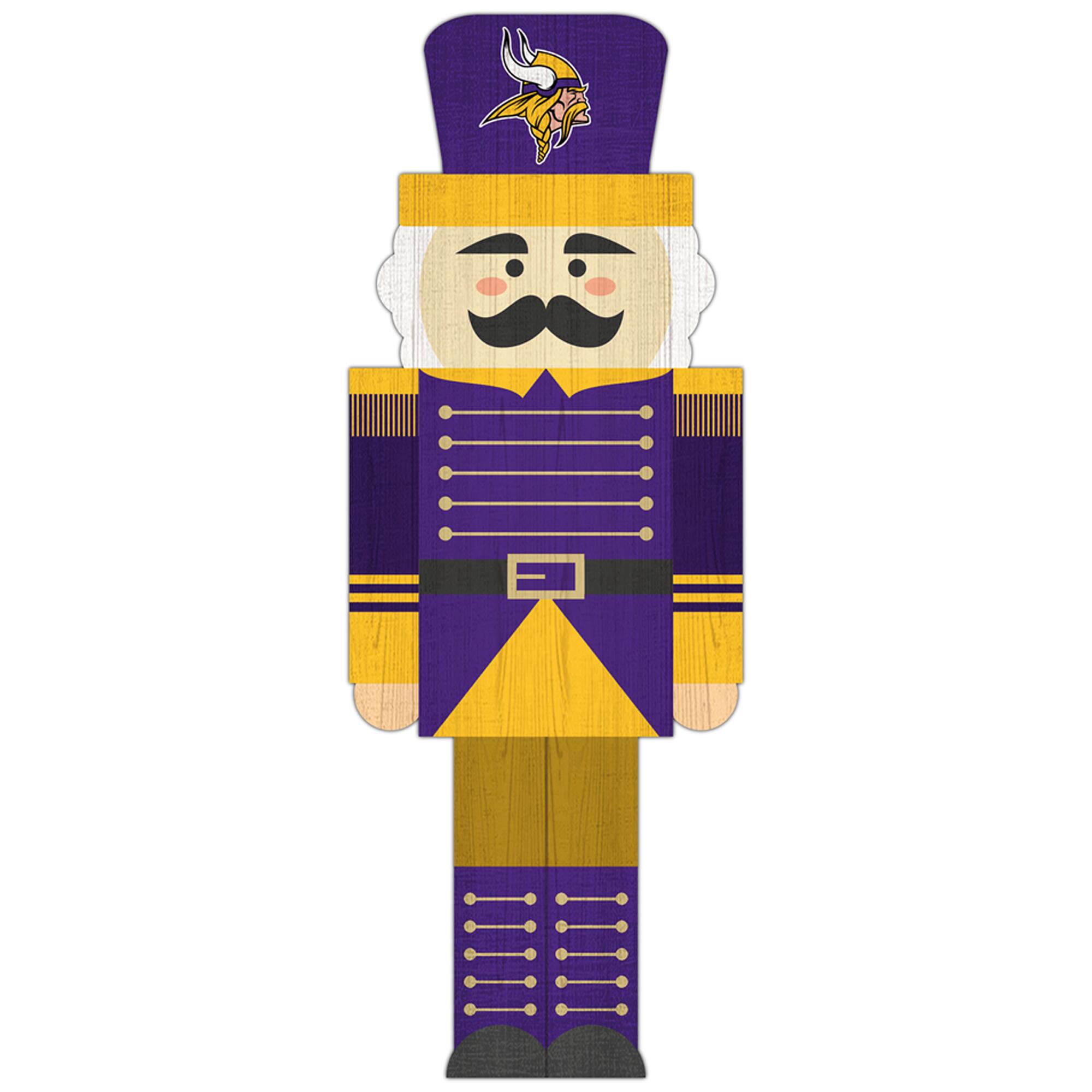 Minnesota Vikings 31'' Nutcracker Leaner