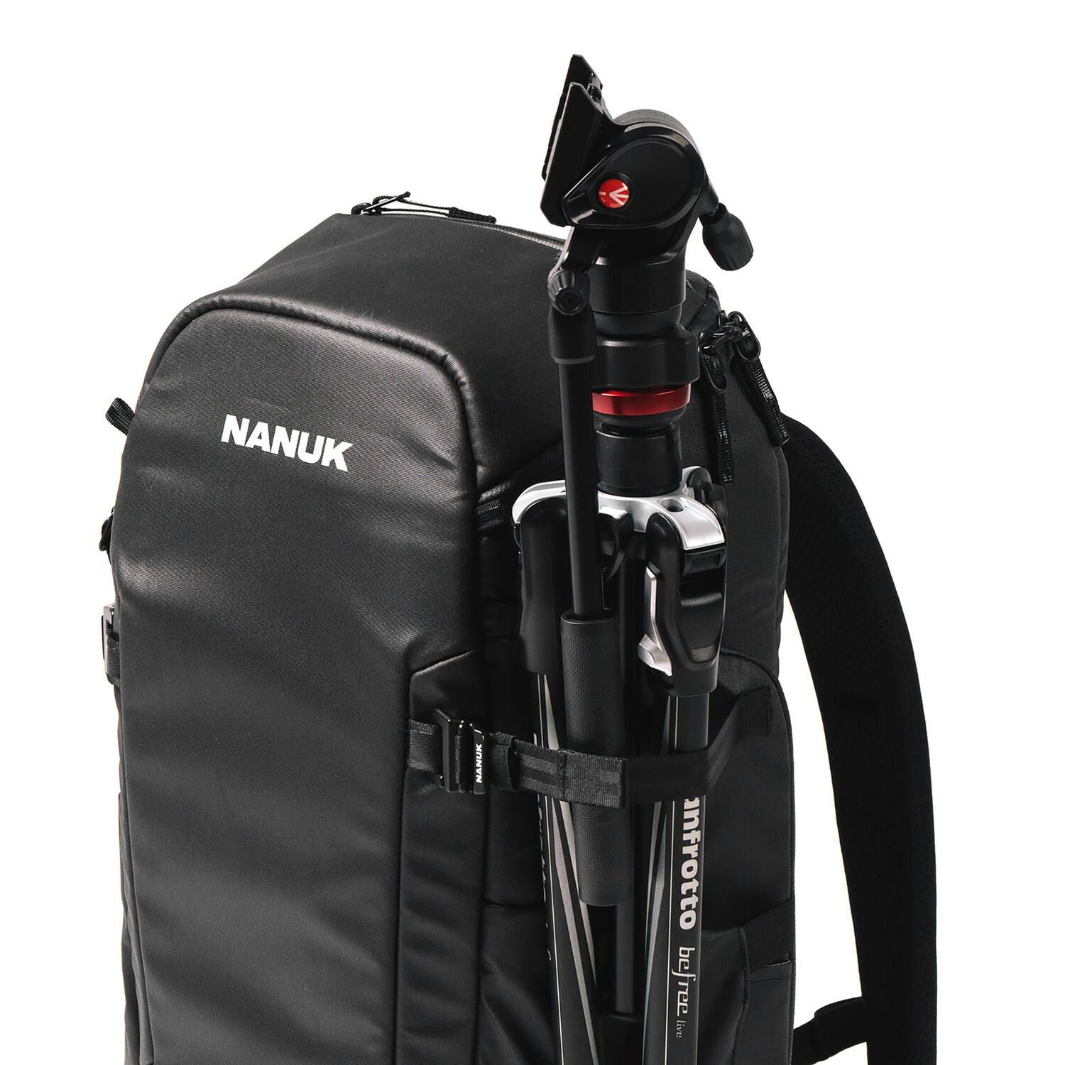NANUK N PVD Backpack for Photo, Video, Drone, and Laptop (Black