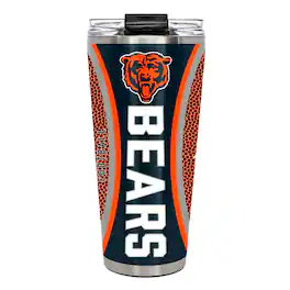 Great American Products - Chicago Bears 32oz. Big Slim Game Ball Travel Tumbler - Brown
