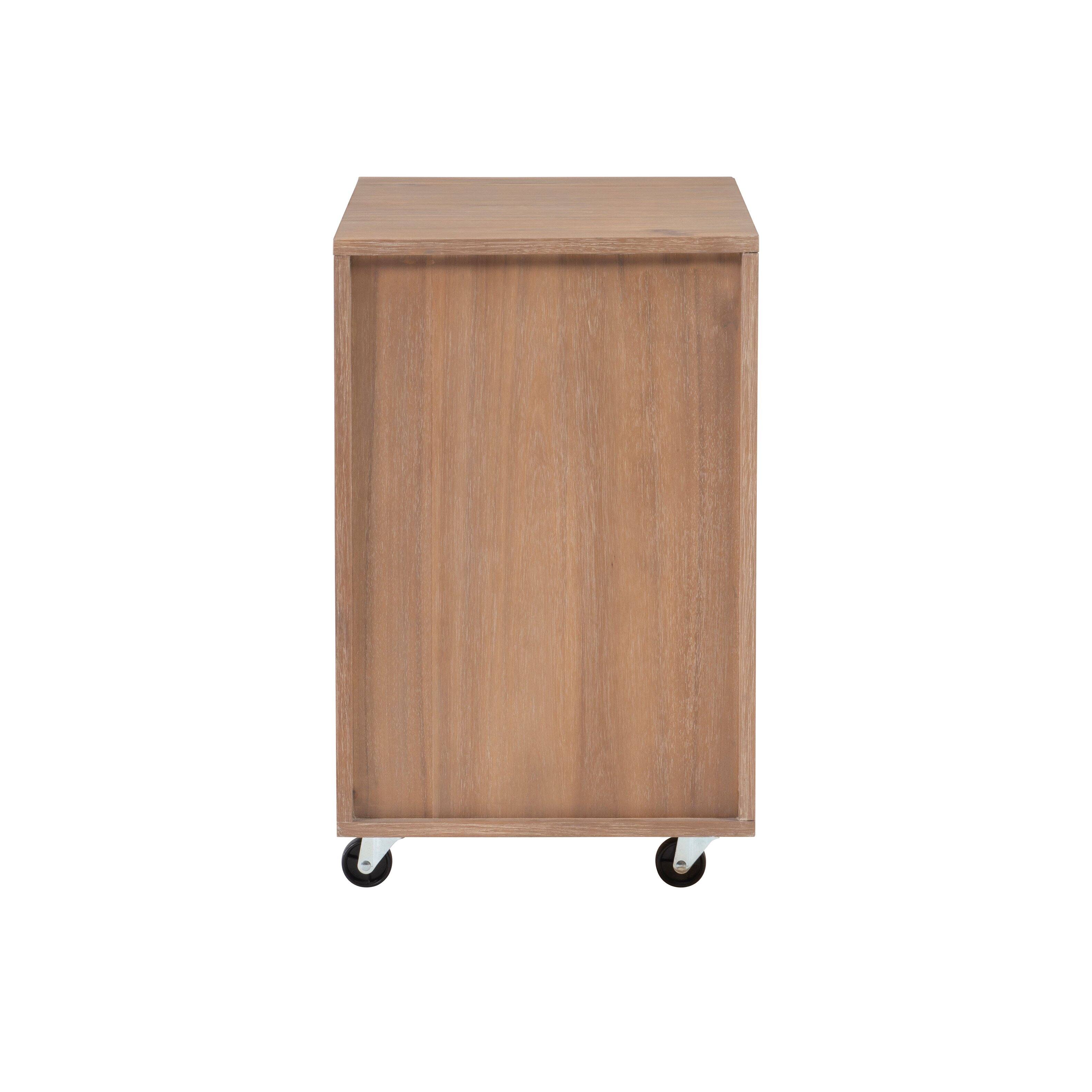 Alt View 14. Linon Home Décor - Rosita Three-Drawer File Cabinet - Natural.
