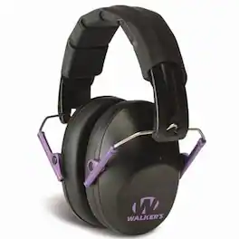 Walker’s - Walker's Pro/Low Profile Folding Muff - Black/Purple