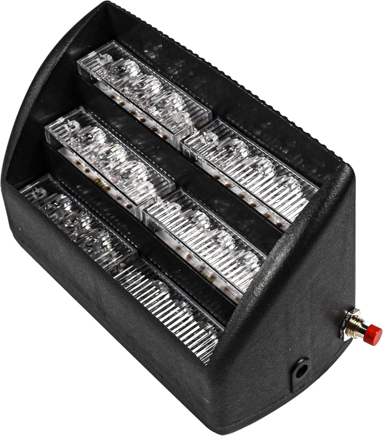 Alt View 2. HQRP - 18 LED Emergency Strobe Warning Light - DC 12 V Plug-In Windshield Mount, 4 Flash Patterns for Trucks.
