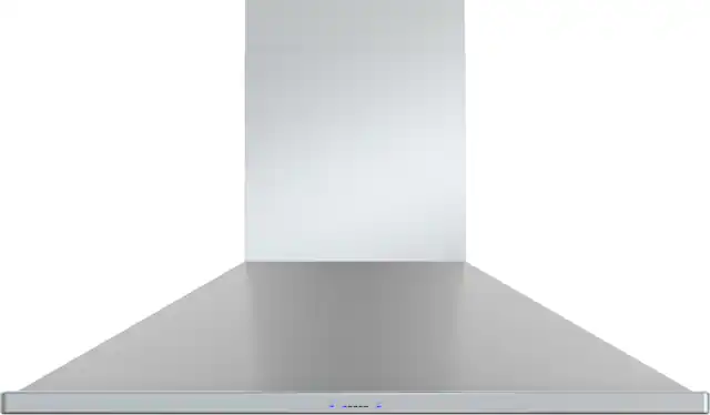 Front. Zephyr - Siena Pro 48 in. 1200 CFM Wall Mount Range Hood with LED Light - Stainless Steel.