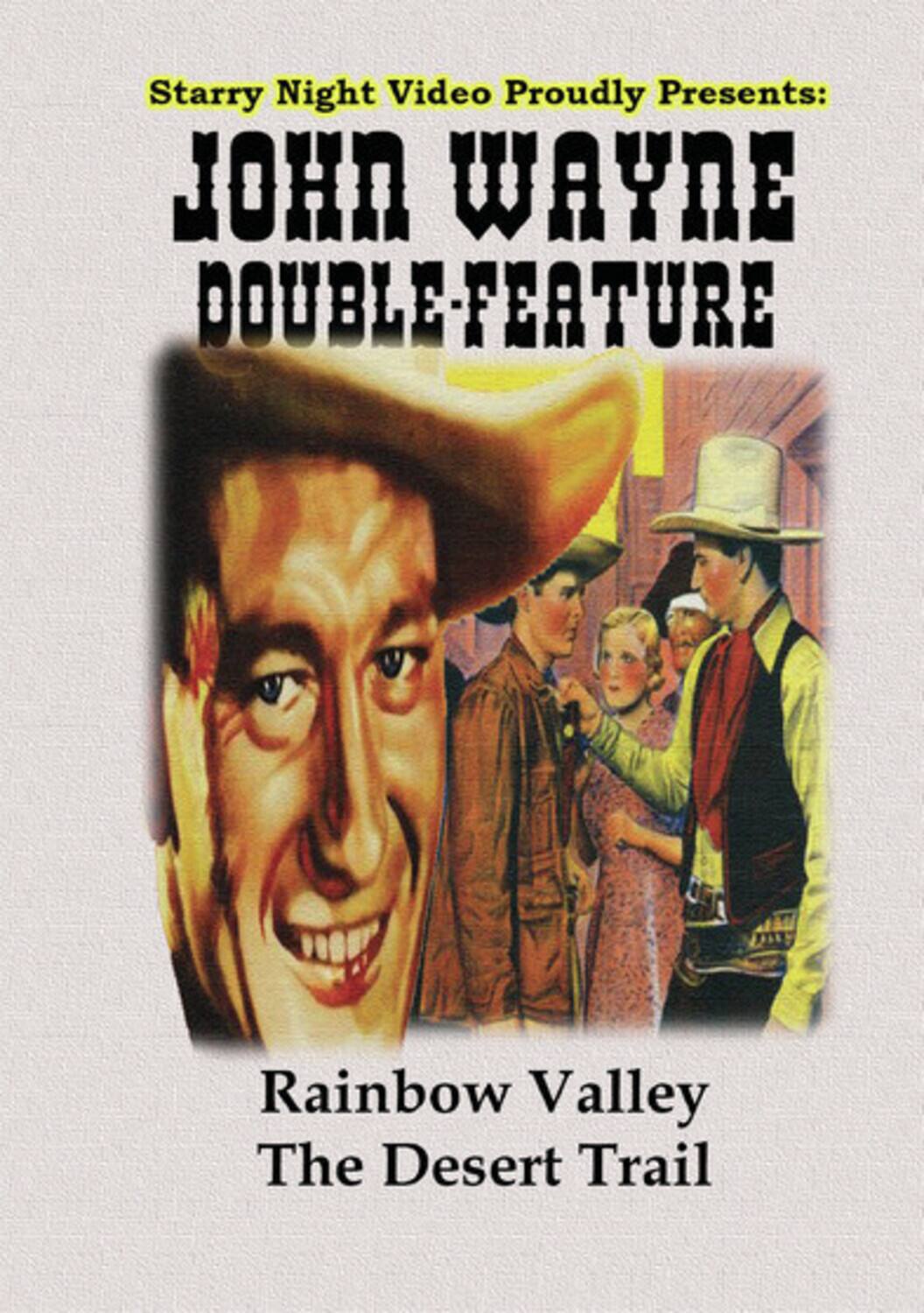 Front. John Wayne Double Feature #09 (Rainbow Valley / The Desert Trail)   - DVD.