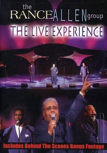 Front. Rance Allen - The Live Experience   - DVD.